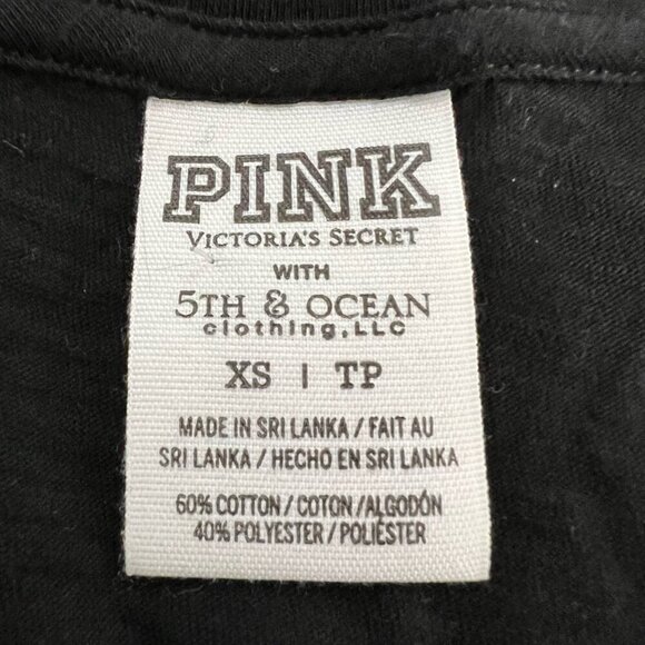 Its A Hawkeye Thing Womens Victorias Secret Pink T-Shirt Multicolor V Neck XS - Picture 10 of 10